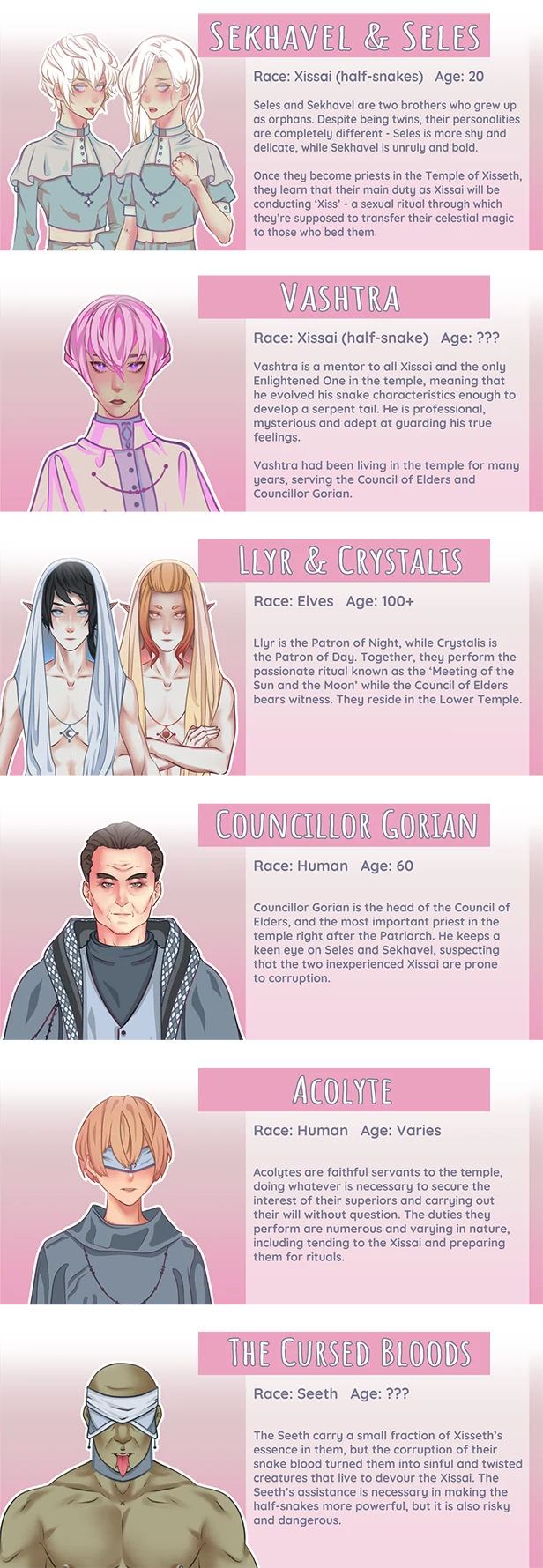 The cast of Xissai: the Snake Temple